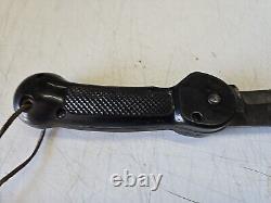WWII US Army Air Force Imperial A-1 Pilot Folding Knife Machete + Scabbard USAAF