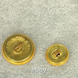 WWII US Army & Air Force Insignia Lot Cavalry Sabers, US Collar Discs, Wings