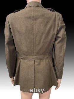 WWII US Army Air Force M1941 Technician Fourth Grade Coat 9th AAF Military Unifo