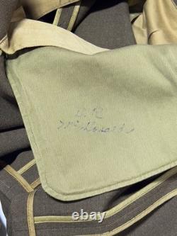 WWII US Army Air Force M1941 Technician Fourth Grade Coat 9th AAF Military Unifo