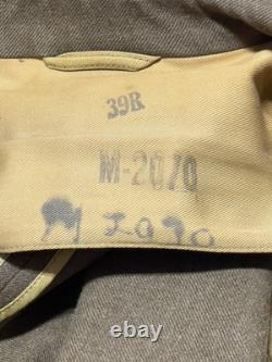 WWII US Army Air Force M1941 Technician Fourth Grade Coat 9th AAF Military Unifo