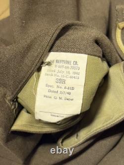 WWII US Army Air Force M1941 Technician Fourth Grade Coat 9th AAF Military Unifo