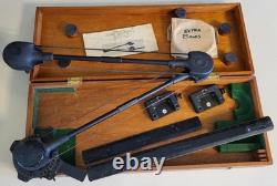 WWII US Army Air Force Mark 3-B Aircraft Protractor withWooden Case & Instructions