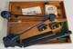WWII US Army Air Force Mark 3-B Aircraft Protractor withWooden Case & Instructions