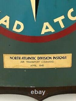 WWII US Army Air Force NAD Air Transport Command Insignia Shield