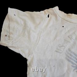 WWII US Army Air Force PT T-shirt Jamestown N. D. Original