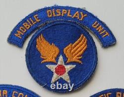 WWII US Army Air Force Patches Tabs WWII complete group