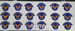 WWII US Army Air Force Patches Tabs WWII complete group