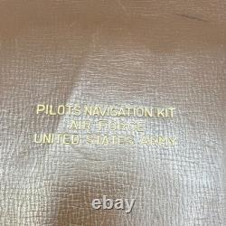 WWII US Army Air Force Pilot Navigation Kit Charts Docs Records Photos rare map