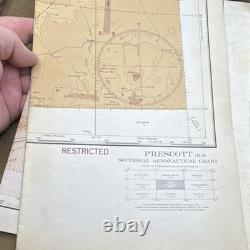 WWII US Army Air Force Pilot Navigation Kit Charts Docs Records Photos rare map