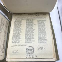 WWII US Army Air Force Pilot Navigation Kit Charts Docs Records Photos rare map