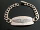 WWII US Army Air Force Pilot Wing 10K GF & Sterling 925 Vintage Bracelet Size 7