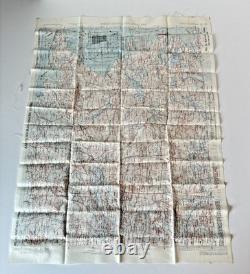 WWII US Army Air Force Silk Pilot Escape Map 1943 1944 Asiatic Series Lot of 3
