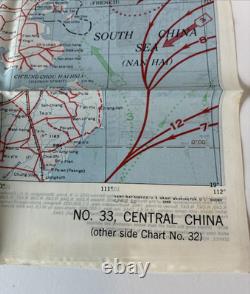 WWII US Army Air Force Silk Pilot Escape Map 1943 1944 Asiatic Series Lot of 3