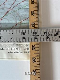 WWII US Army Air Force Silk Pilot Escape Map 1943 1944 Asiatic Series Lot of 3
