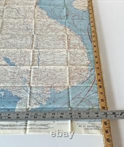 WWII US Army Air Force Silk Pilot Escape Map 1943 1944 Asiatic Series Lot of 3