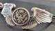 WWII US Army Air Force Sterling Silver Aircrew Member Wings Bracelet