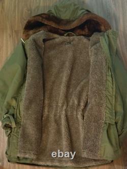 WWII US Army Air Force Type B-11 Parka Fitzwell Jacket Coat Flying Size 40