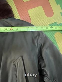 WWII US Army Air Force Type B-11 Parka Fitzwell Jacket Coat Winter Flying Medium