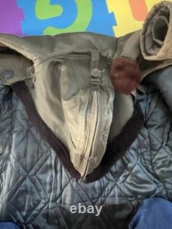 WWII US Army Air Force Type B-11 Parka Fitzwell Jacket Coat Winter Flying Medium