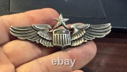 WWII US Army Air Force USAAF Senior Pilot 9M NS Meyer Wings SHIPS4FREE2US