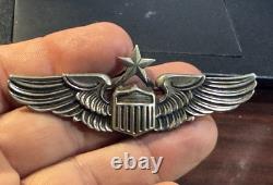 WWII US Army Air Force USAAF Senior Pilot 9M NS Meyer Wings SHIPS4FREE2US