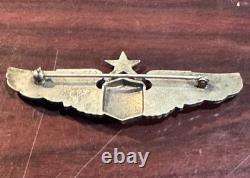 WWII US Army Air Force USAAF Senior Pilot 9M NS Meyer Wings SHIPS4FREE2US