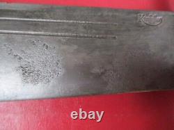 WWII US Army Air Force V-44 Survival Knife & Leather Scabbard Kinfolks RARE