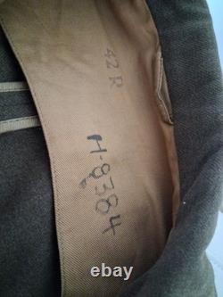 WWII US Army Air Forces 15th AF Staff Sergeant Uniform Coat 1942 Overseas Bars