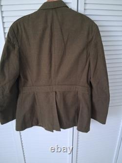 WWII US Army Air Forces 15th AF Staff Sergeant Uniform Coat 1942 Overseas Bars