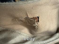 WWII US Army Air Forces AN-H-15 Flight Helmet Named Bates Shoe Co Large