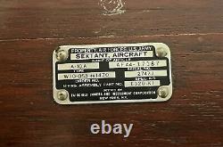 WWII US Army Air Forces Aircraft Sextant A10-A with Case Untested