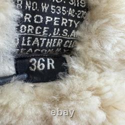 WWII US Army Air Forces Arctic Type A-6 White Leather & Shearling Flight Pants