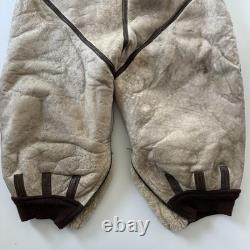 WWII US Army Air Forces Arctic Type A-6 White Leather & Shearling Flight Pants