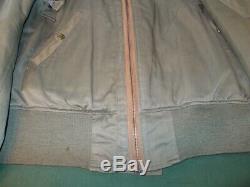 WWII US Army Air Forces B-15A Flight Jacket, Bobrich Manf. Size 40 Nice Cond