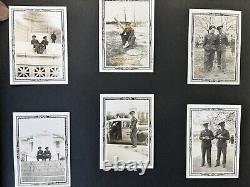 WWII US Army Air Forces CBI Photo Album & Orders for SSG Milo Borich 37190900
