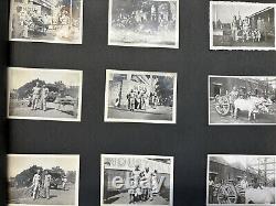 WWII US Army Air Forces CBI Photo Album & Orders for SSG Milo Borich 37190900