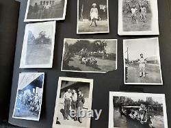 WWII US Army Air Forces CBI Photo Album & Orders for SSG Milo Borich 37190900