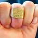 WWII US Army Air Forces Engraved Ring ALGIERS AFRICA 1943 Original