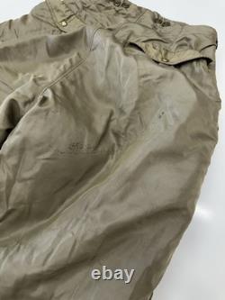 WWII US Army Air Forces Flight Pants Type D-1 Heavy 32 Sigmund Eisner Original