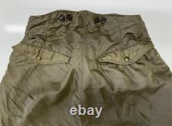 WWII US Army Air Forces Flight Pants Type D-1 Heavy 32 Sigmund Eisner Original