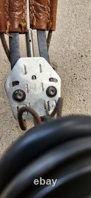 WWII US Army Air Forces HS-33 Headset HB-7 Band ANB-H-1 Receivers MC-162-A Pads
