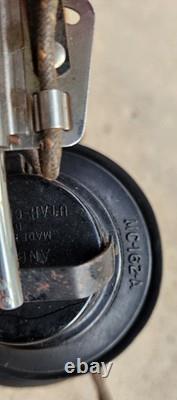 WWII US Army Air Forces HS-33 Headset HB-7 Band ANB-H-1 Receivers MC-162-A Pads