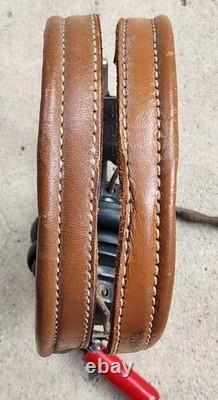 WWII US Army Air Forces HS-33 Headset HB-7 Band ANB-H-1 Receivers MC-162-A Pads