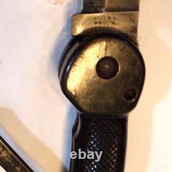 WWII US Army Air Forces IMPERIAL A-1 Survival Folding Machete Knife 10 blade