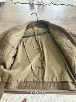 WWII US Army Air Forces Ike Jacket 15th AF Patch Sgt Ruptured Duck 38R Original