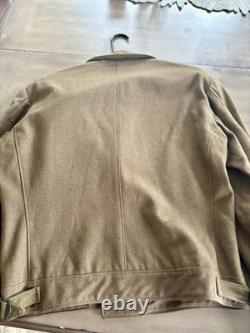 WWII US Army Air Forces Ike Jacket 15th AF Patch Sgt Ruptured Duck 38R Original