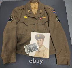 WWII US Army Air Forces Ike Jacket Named Grouping Staff Sgt Photos Ruptured Duck