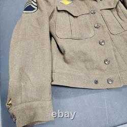 WWII US Army Air Forces Ike Jacket Named Grouping Staff Sgt Photos Ruptured Duck
