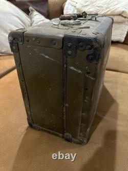 WWII US Army Air Forces K25 Aircraft Camera Body Kit- Lens Missing- Chord Frayed